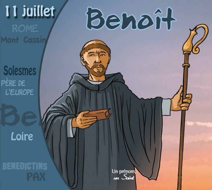 Buch Saint Benoît (livre audio) Mancheron