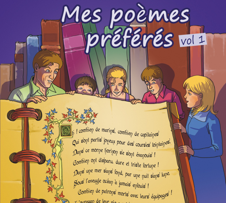 Carte Mes poèmes préférés, vol 1 (livre audio) Compilation