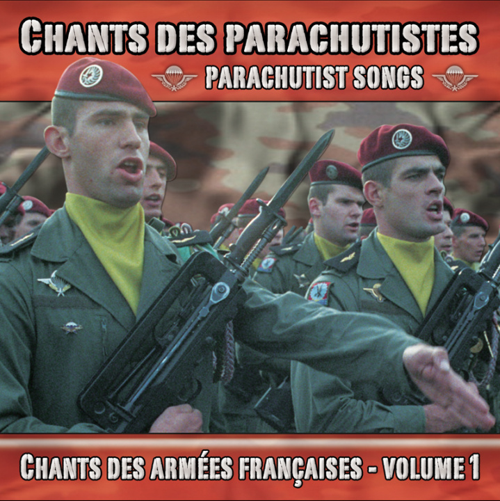 Carte CD chants des parachutistes Compilation