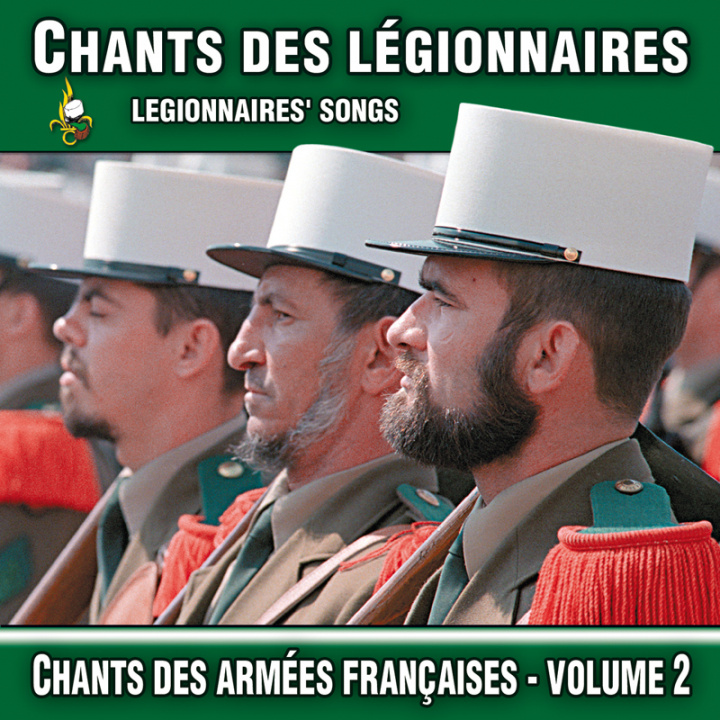 Knjiga CD chants des légionnaires Compilation