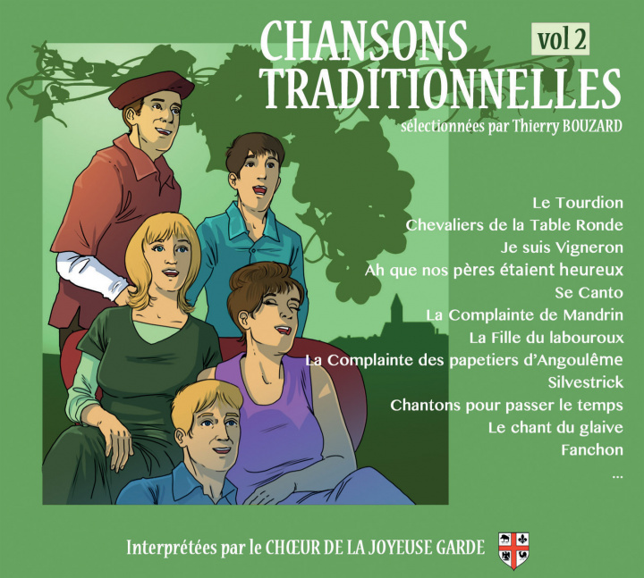 Knjiga Chansons traditionnelles volume 2 Choeur de la Joyeuse Garde