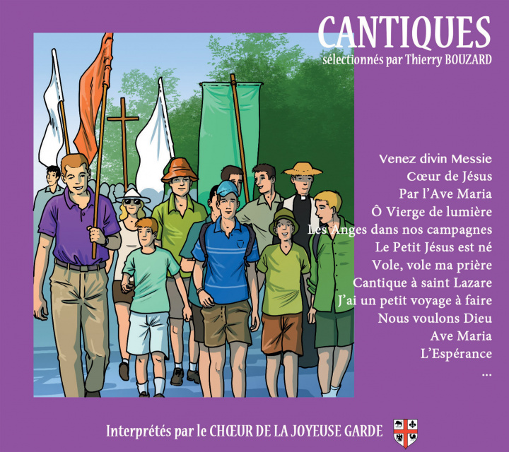 Boek Cantiques Choeur de la Joyeuse Garde