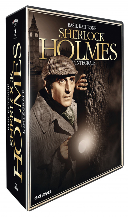 Filmek SHERLOCK HOLMES BASIL RAHTBONE - 14 DVD WILLIAM ROY