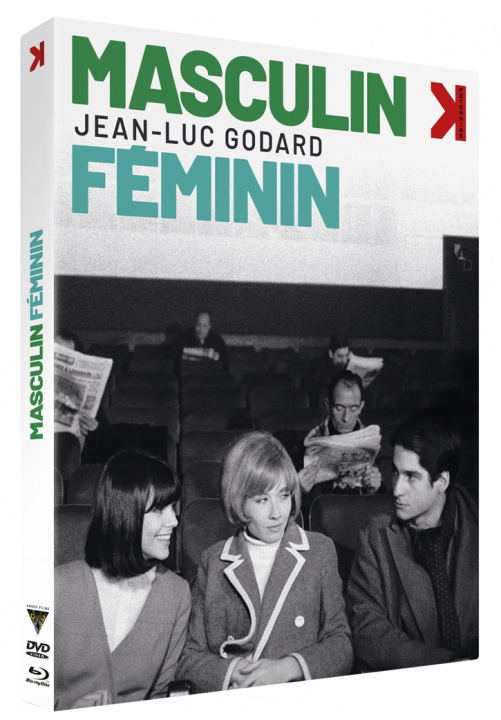 Videoclip MASCULIN FEMININ - COMBO DVD + BLU-RAY GODARD JEAN-LUC