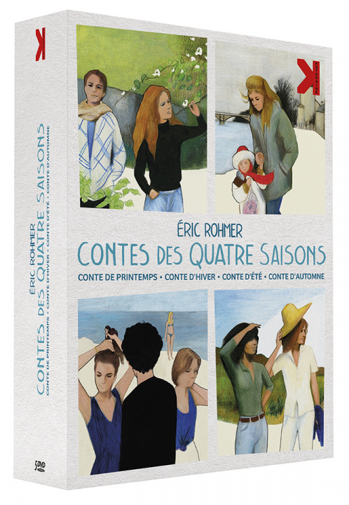 Filmek CONTES DES QUATRE SAISONS - 4 DVD ROHMER ERIC