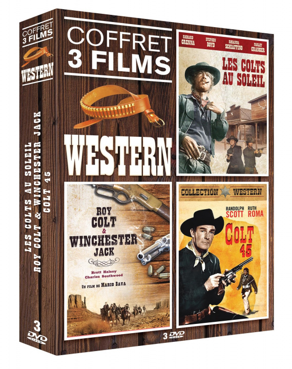 Filmek WESTERN VOL 2 - 3 DVD 