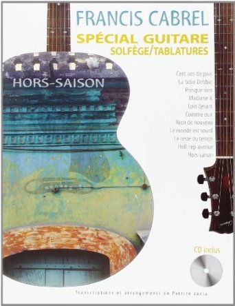 Book CABREL HORS SAISON TABLATURE HIT