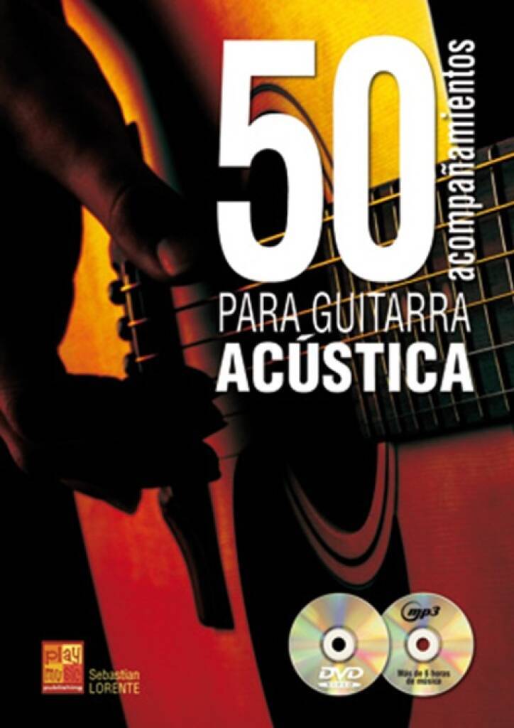 Buch 50 ACOMPANAMIENTOS PARA LA GUITARRA ACUSTICA (BOOK/CD/DVD) +DVD LORENTE