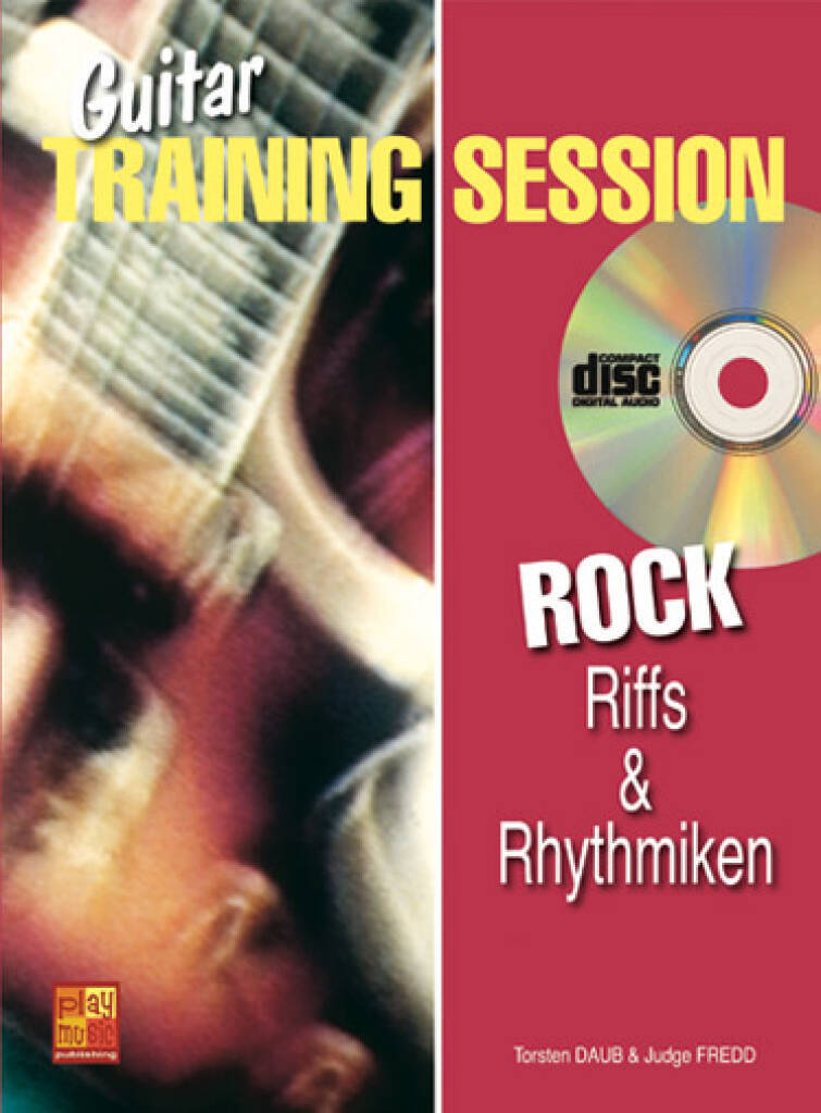 Buch GUITAR TRAINING SESSION: RIFFS & RHYTHMIKEN ROCK +CD FREDD