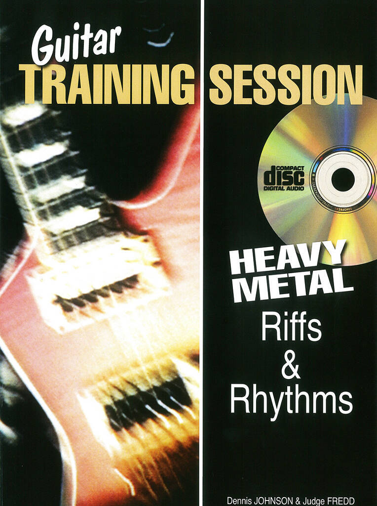 Knjiga GUITAR TRAINING SESSION: HEAVY METAL RIFFS & RHYTHMS (BOOK/CD) +CD JOHNSON