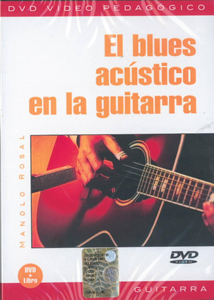 Knjiga EL BLUES ACUSTICO EN LA GUITARRA DVD ROSAL