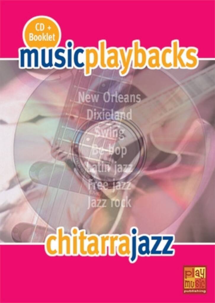 Knjiga MUSIC PLAYBACKS CD : CHITARRA JAZZ CD 
