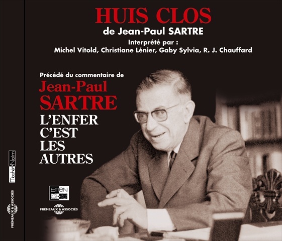 Książka HUIS CLOS PAR MICHEL VITOLD CHRISTINE LENIER GABY SYLVIA R J CHAUDFFARD PRECEDE DU COMMENTAIRE DE JE SARTRE JEAN PAUL
