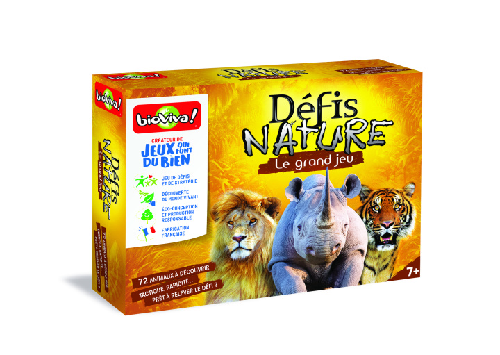 Könyv LE GRAND JEU DEFIS NATURE 