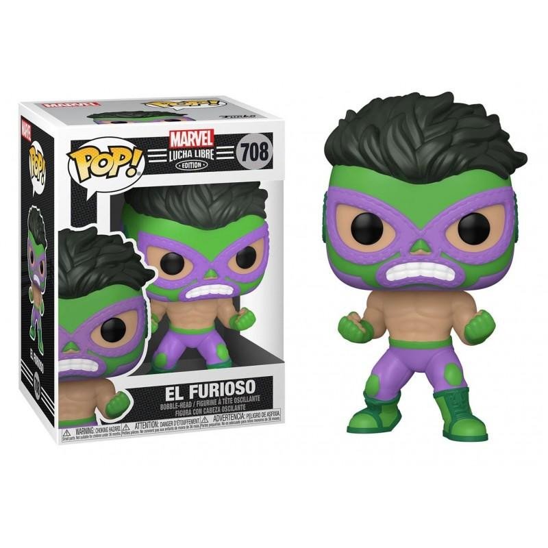 Joc / Jucărie Funko POP Marvel: Luchadores - Hulk 