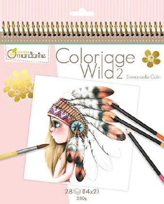 Jeu/jouet Carnet de coloriage Wild 2 - GY068C 