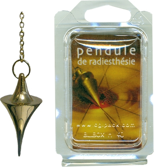 Carte Blister Pendule Kito laiton doré 