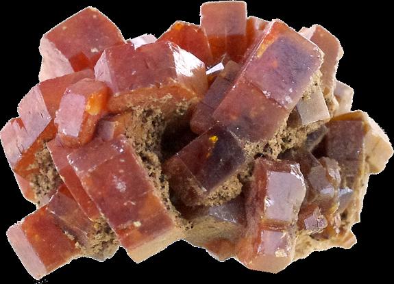 Knjiga Vanadinite - La pièce de 1 à 2 cm 