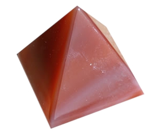 Knjiga Pyramide Cornaline Chauffée - Pièce 30 mm 