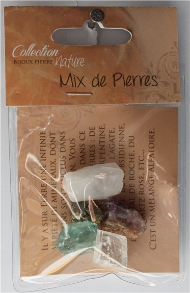 Book Sachet pierres brutes - Mix de pierres 