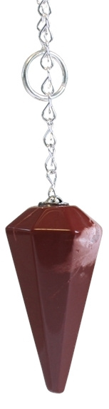 Knjiga Pendule à Facettes Jaspe Rouge 