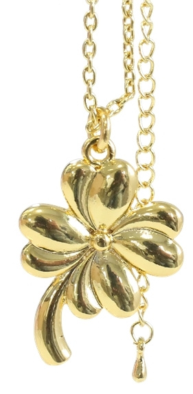 Knjiga Pendentif Trèfle Doré 