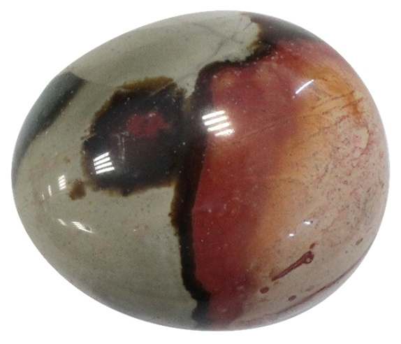 Knjiga Galet 4 à 6 cm - Jaspe Polychrome 