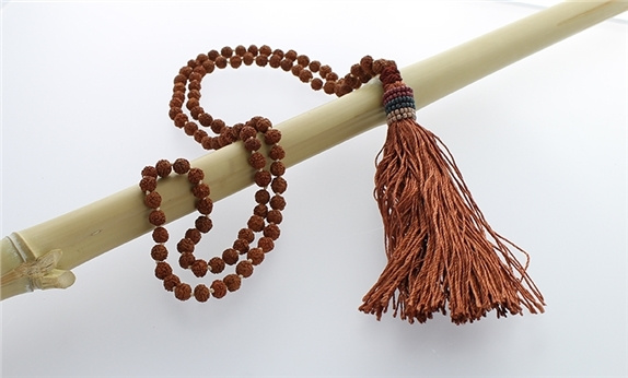 Kniha Mala Rudraksha Marron - 8 MM 