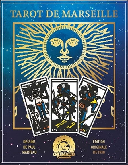 Knjiga COFFRET TAROT DE MARSEILLE DE PAUL MARTEAU - EDITION LIMITEE GRIMAUD 90 ANS Marteau