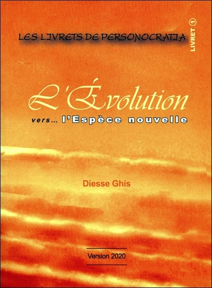 Boek L'Evolution vers... L'Espèce nouvelle - Livret 1 version 2020 Ghis