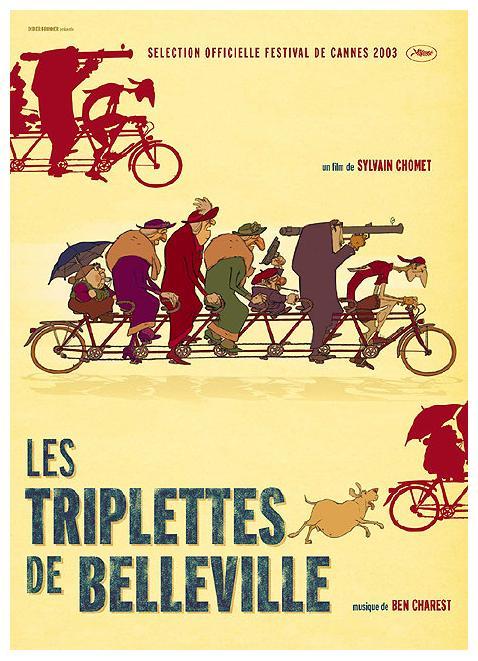 Filmek Les triplettes de Belleville DVD CHOMET SYLVAIN