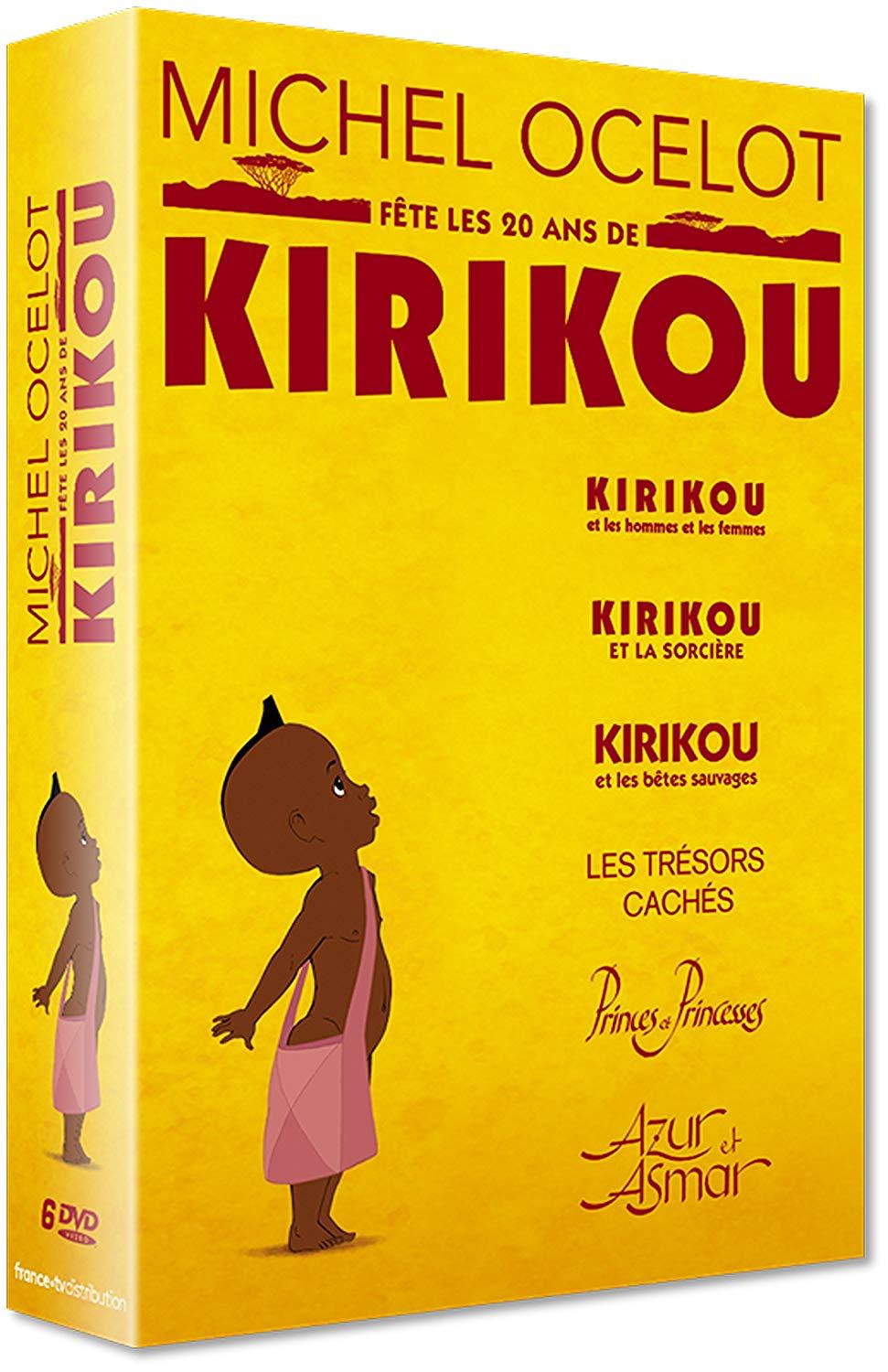 Videoclip COFFRET LES 20 ANS DE KIRIKOU - 5 DVD OCELOT MICHEL