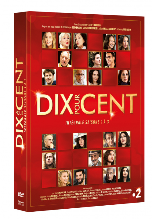 Filmek DIX POUR CENT INTEGRALE - SAISONS 1 + 2 + 3 - 6 DVD KLAPISCH CEDRIC