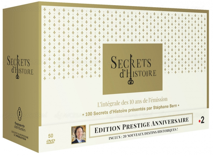 Filmek COFFRET INTEGRALE SECRETS D'HISTOIRE - 50 DVD 