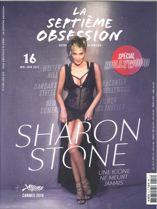 Kniha La Septième obsession N°16 Sharon Stone  - mai/juin 2018 