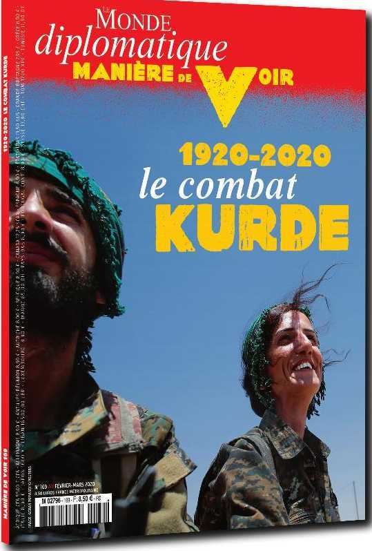 Carte Manière de Voir N°169 1920-2020 Le combat  Kurde  - février 2020 