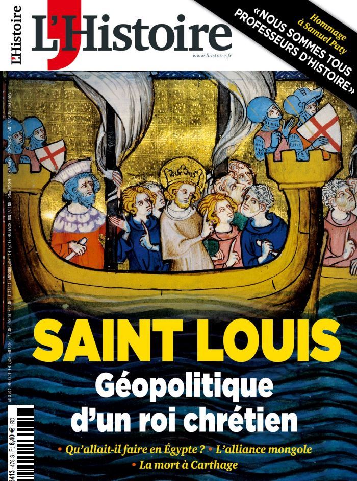 Książka LÂ'Histoire N°478 Saint Louis - décembre 2020 