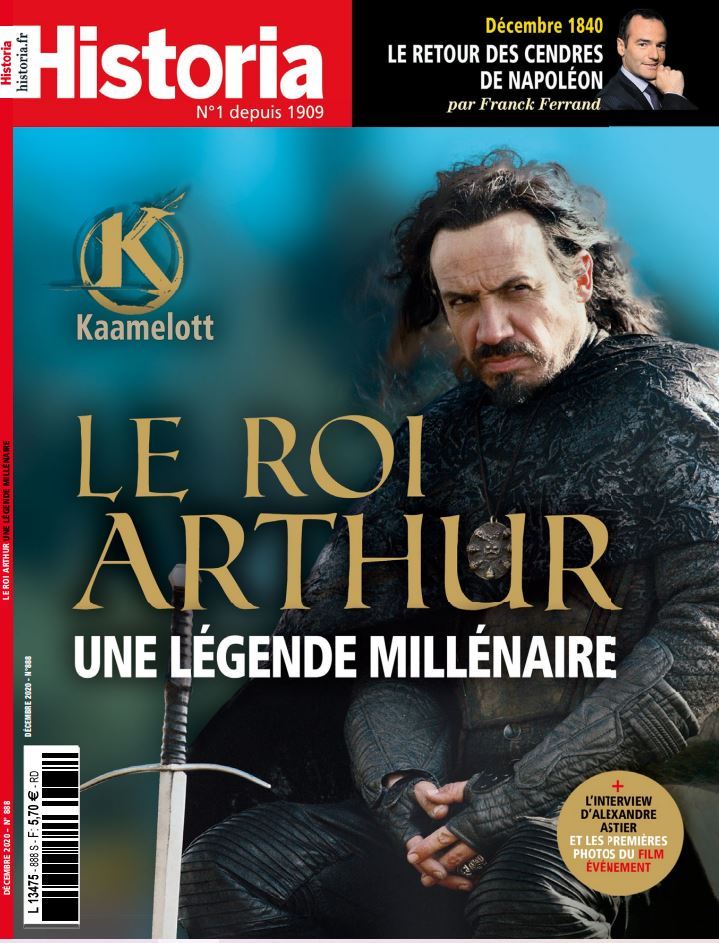 Könyv Historia mensuel N°888 Le roi arthur, une légende millénaire - décembre 2020 