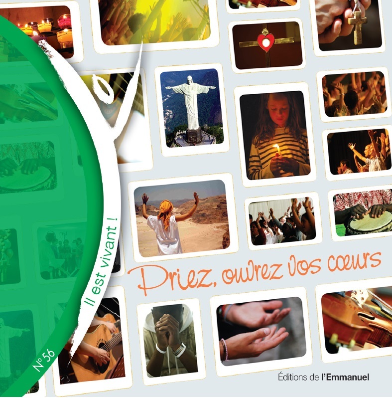 Zvok CD Il est vivant ! Priez, ouvrez vos coeur - CD 56 CHANTS IL EST VIVANT