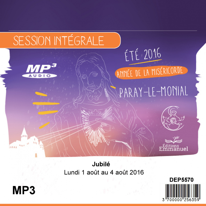 Knjiga MP3 JUBILE DU 01 AU 04 AOUT 2016 