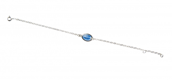 Książka Bracelet  avec médaille Miraculeuse émail verre grand feu SERAL