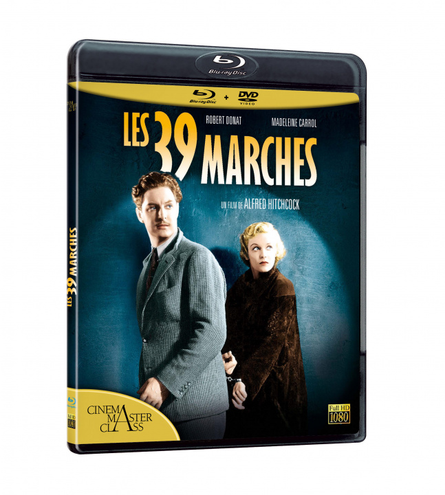 Видео LES 39 MARCHES - COMBO BLU RAY + DVD HITCHCOCK ALFRED