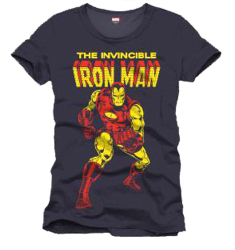 Knjiga Iron Man Invincible Standing Anthracite XL 