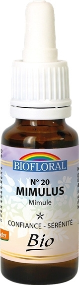Knjiga Fleurs de Bach Bio N°20 Mimulus - 20ml 