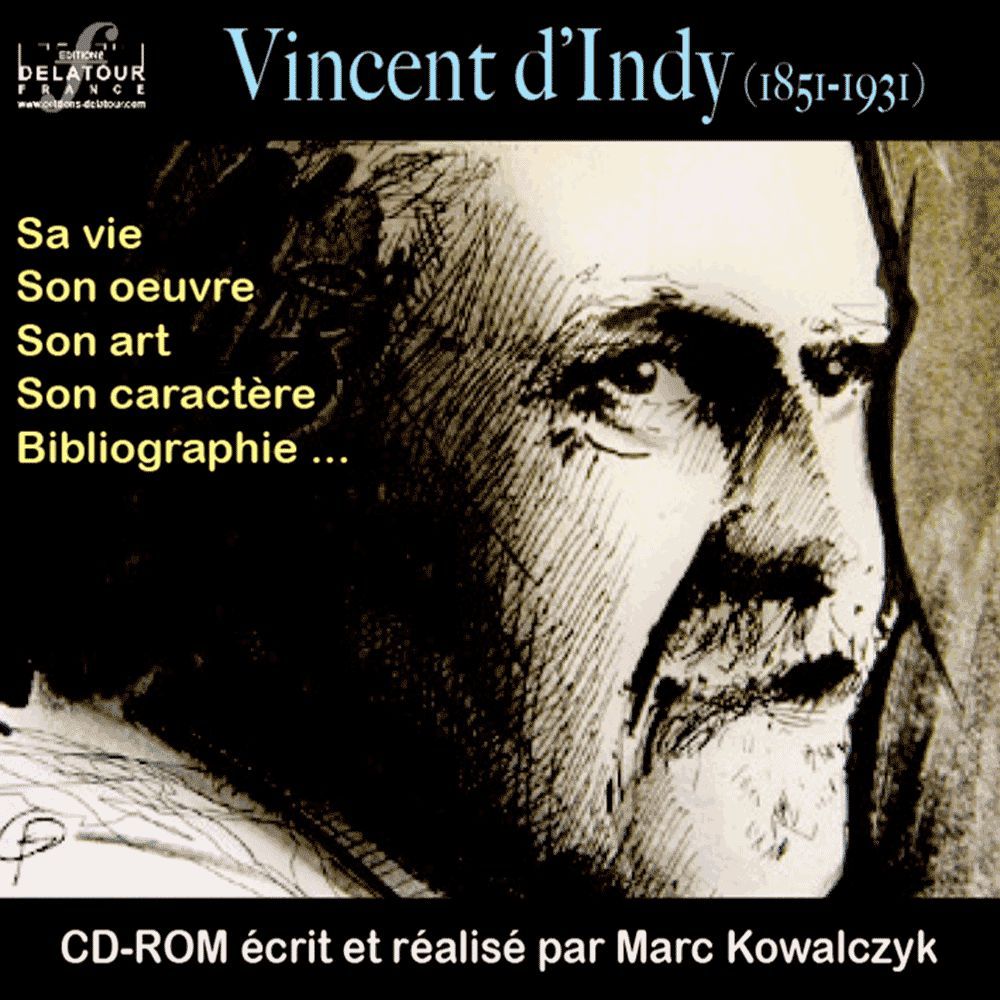Knjiga VINCENT D'INDY CD-ROM KOWALCZYK MARC