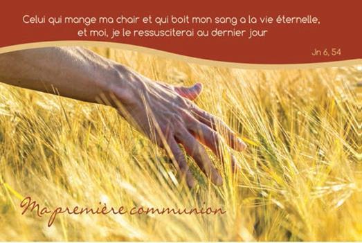 Igra/Igrača Lot de 20 - Carte simple Ma première communion 