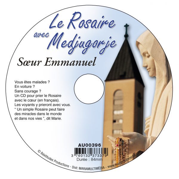 Digital CD Rosaire avec Medjugorje (Le) - Sr Emmanuel Maillard - MMMEDIAS Emmanuel Maillard