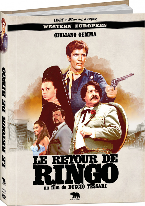 Filmek RETOUR DE RINGO (LE) - COMBO DVD + BLU-RAY + LIVRE - MEDIABOOK TESSARI DUCCIO