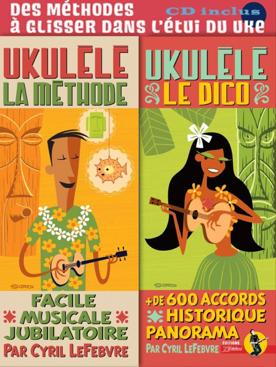 Könyv PACK UKULÉLÉ MÉTHODE + DICO + CD LEFEBVRE