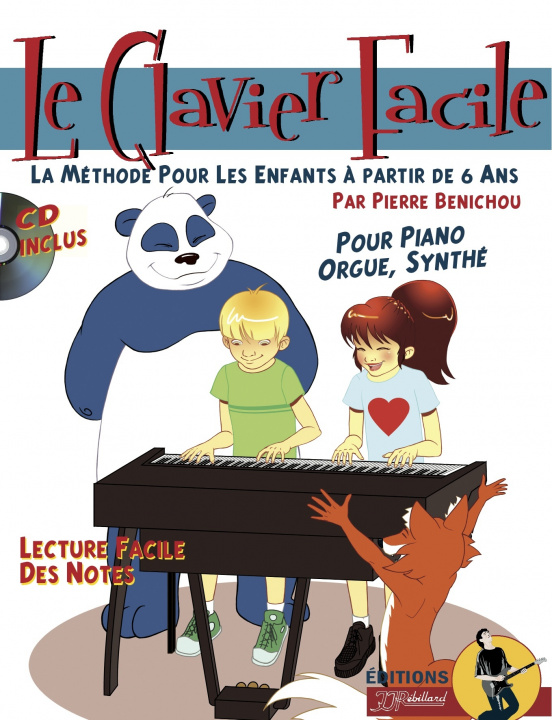 Boek LE CLAVIER FACILE LIVRE + CD BENICHOU
